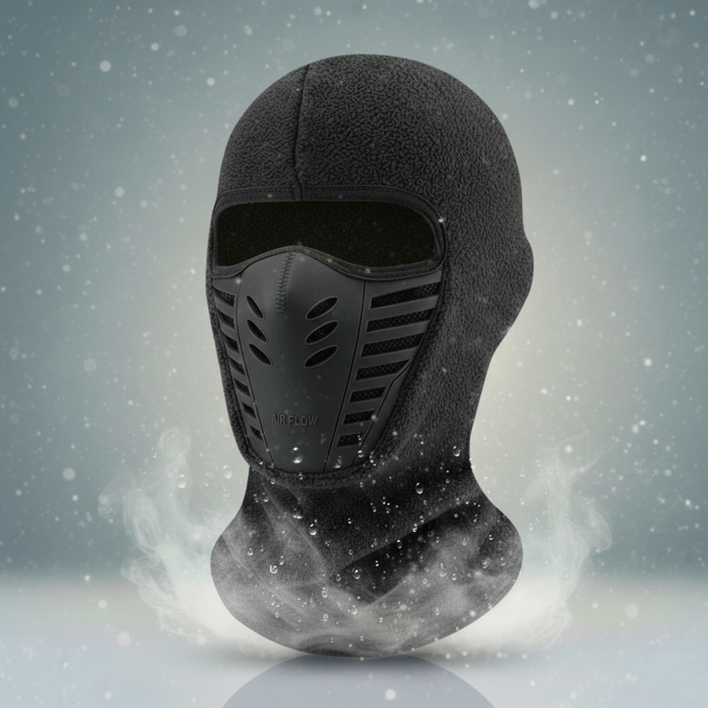 Warm Thermal Full Face Mask for Cold Winter Weather - Lusomart