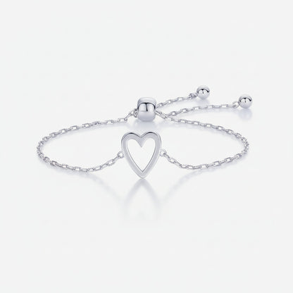 Loving Heart Link Couple Bracelet Set