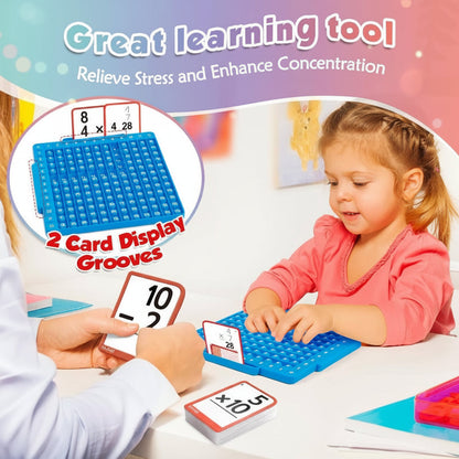 Fun Educational Kids Math Flashcard Play Set