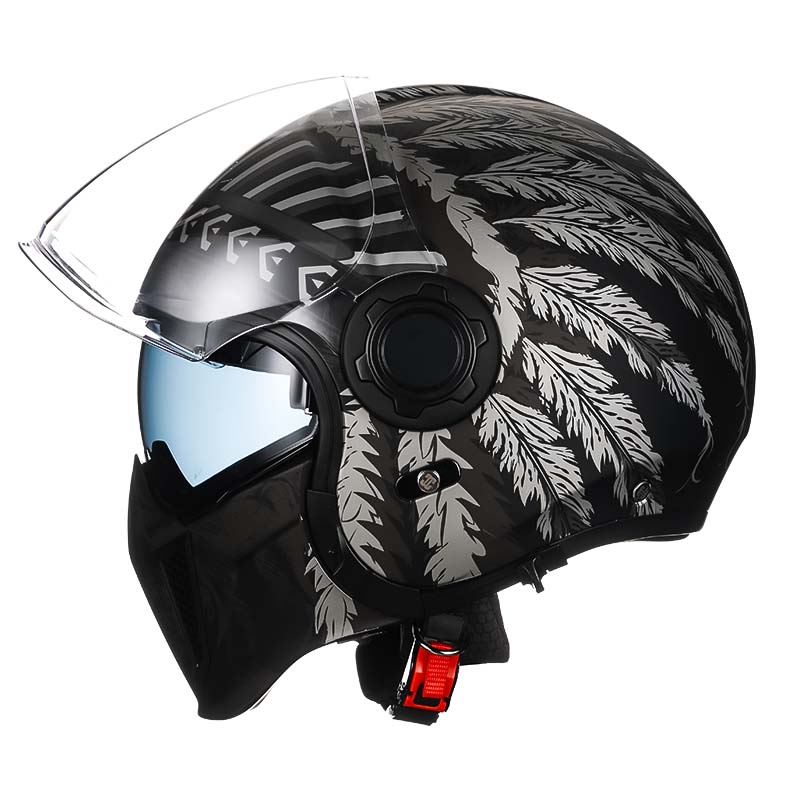 Safety Certified Full Face Modular Motorcycle Helmet - Lusomart
