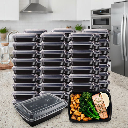 Portable Disposable Food Boxes Plastic Takeout Containers - Lusomart