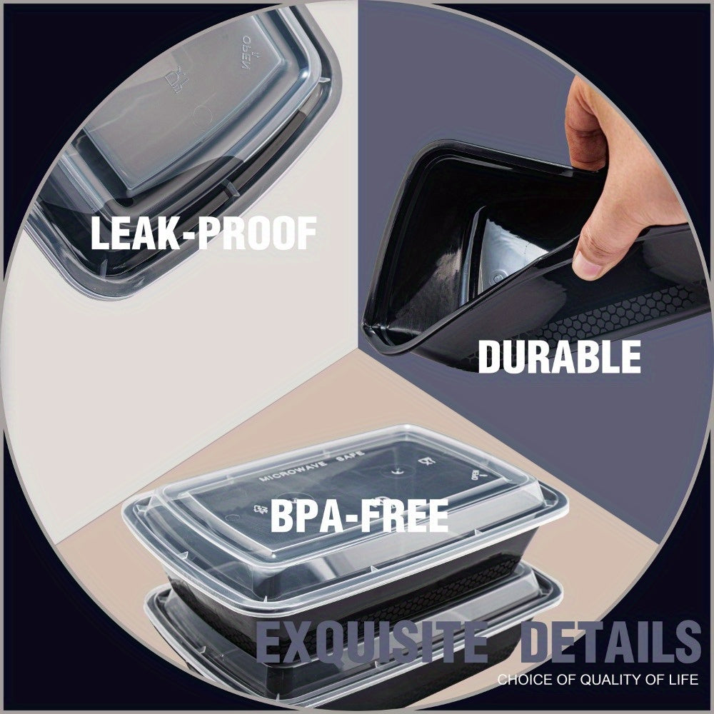 Portable Disposable Food Boxes Plastic Takeout Containers