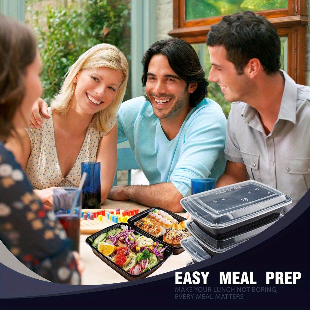 Portable Disposable Food Boxes Plastic Takeout Containers