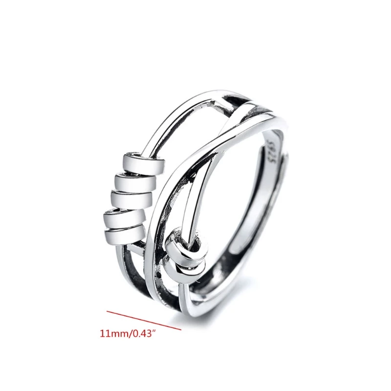 Soothing Anxiety Relief Ring In Slim Comfort Design