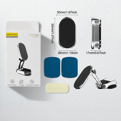 Strong Magnetic Car Phone Holder Adjustable Dashboard Clip
