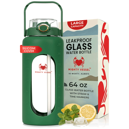 Durable 64 Oz Shatterproof Water Bottle