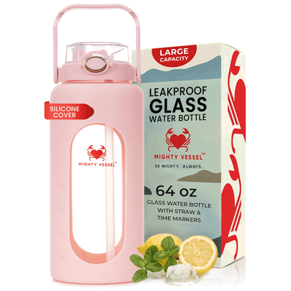 Durable 64 Oz Shatterproof Water Bottle