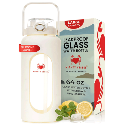 Durable 64 Oz Shatterproof Water Bottle