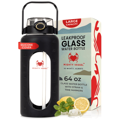 Durable 64 Oz Shatterproof Water Bottle