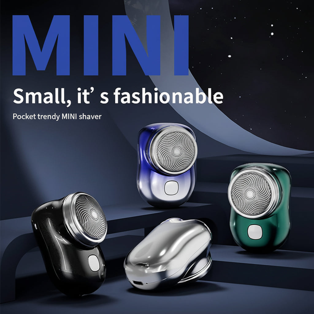 Compact Rechargeable Travel Beard Trimmer Kit