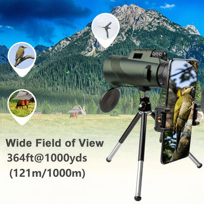 Portable Phone Scope High Definition Outdoor Monocular Telescope