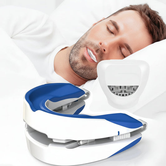 Snore Reducing Mouth Guard Adjustable Sleep Apnea Device - Lusomart