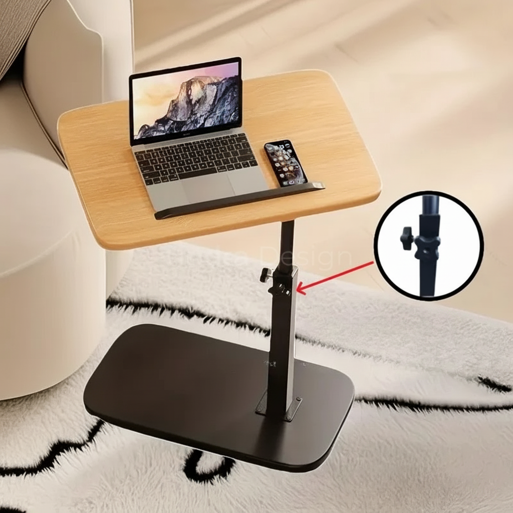 Compact Folding Desk C Table for Laptop and Sofa