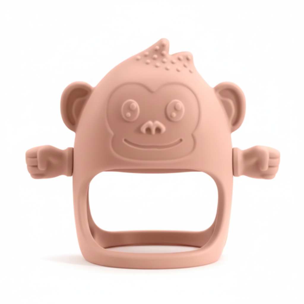 Soft Baby Teething Silicone Mitten Chew Toy