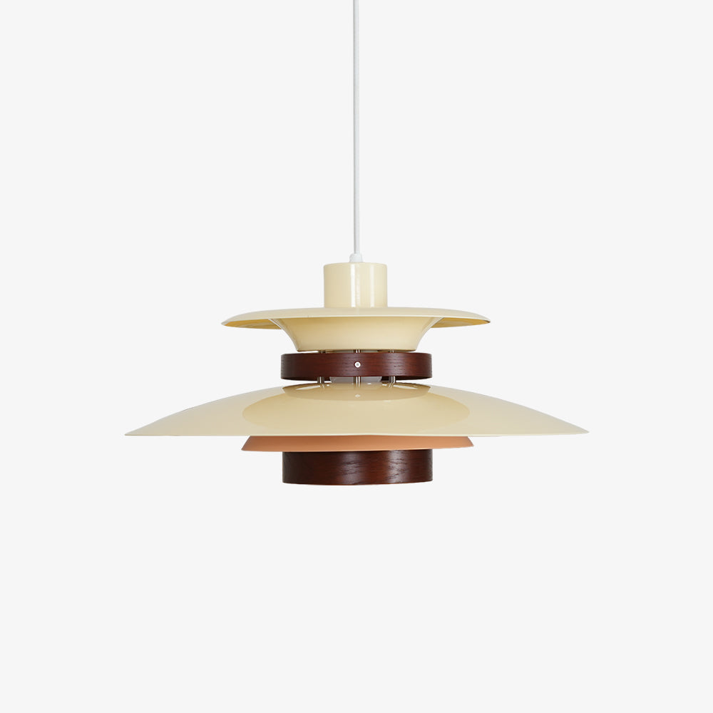Macero | Stylish Modern Globe Pendant Light with Warm Wood Accents 2