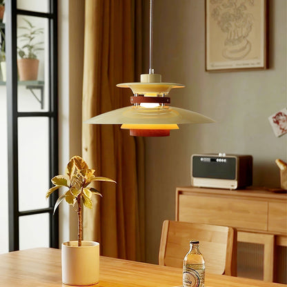 Macero | Stylish Modern Globe Pendant Light with Warm Wood Accents 3
