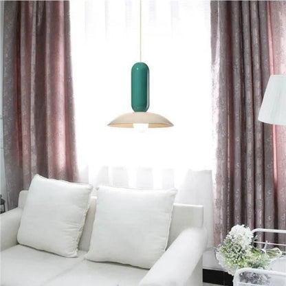 Nordic Pastel Glass Pendant Lamp