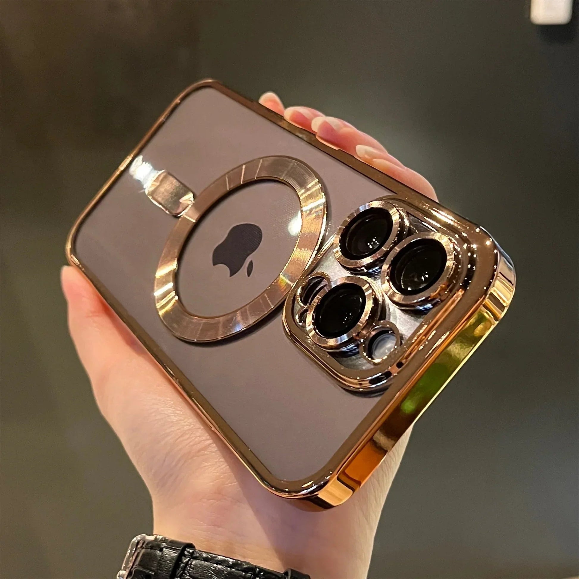 Durable Metal Phone Case with Strong Magnet Protection - Lusomart