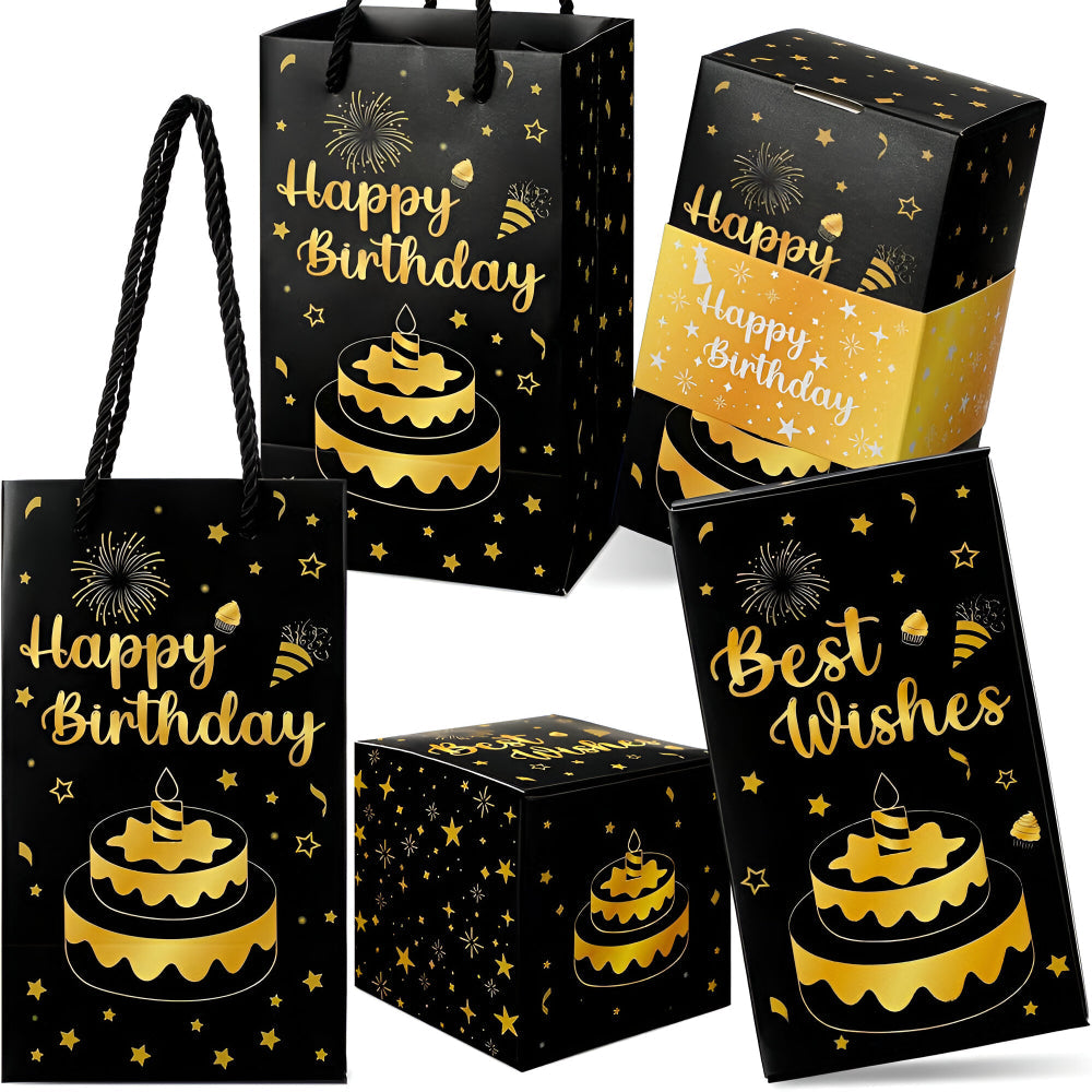 Fun Pop Up Greeting Card Gift Box Set