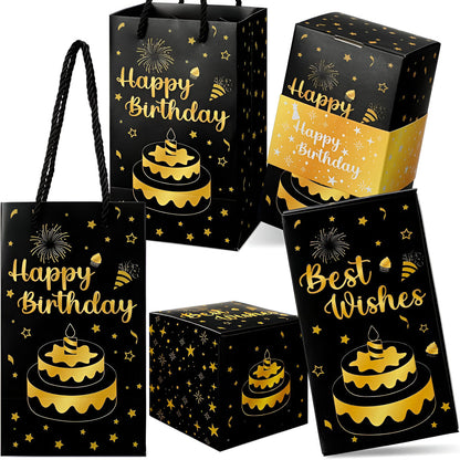 Fun Pop Up Greeting Card Gift Box Set