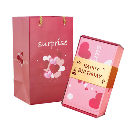 Fun Pop Up Greeting Card Gift Box Set