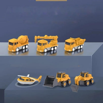 MagnaMix – Shape-shifting magnetic toy robot with interchangeable vehicle designs 3