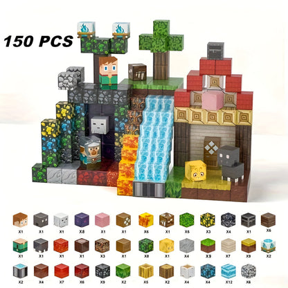 Colorful Magnetic Building Blocks Toy Set for Children
