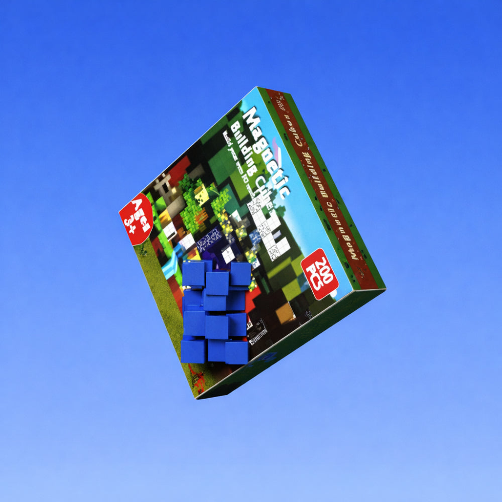 Colorful Magnetic Building Blocks Toy Set for Children - Lusomart