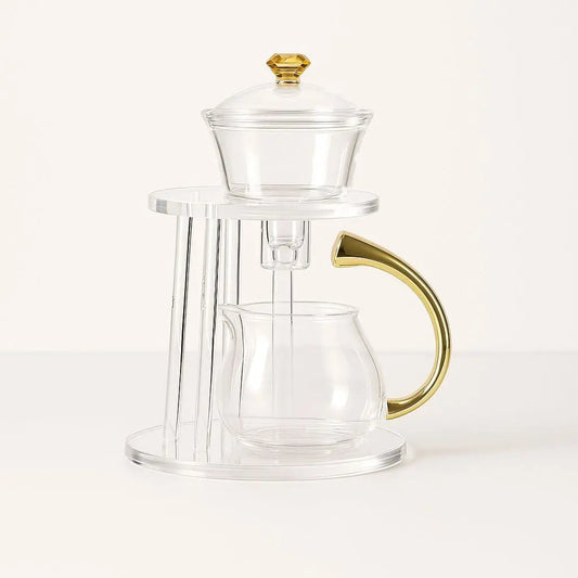 Thermal Glass Automatic Tea Infuser Pot - Lusomart
