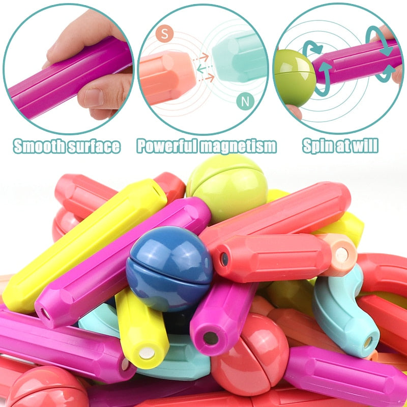 Magnetic Building Blocks - MagnaMaster 3