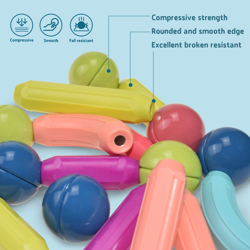 Magnetic Building Blocks - MagnaMaster 4