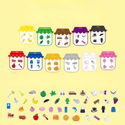 Magnetic Learning Stickers - KleurKlub 2