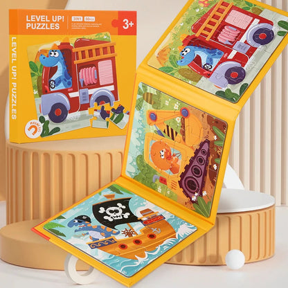 Magnetic Puzzle Book for Kids – Educational Animal Friends for On-the-Go Fun, Boosts Fine Motor Skills 2
