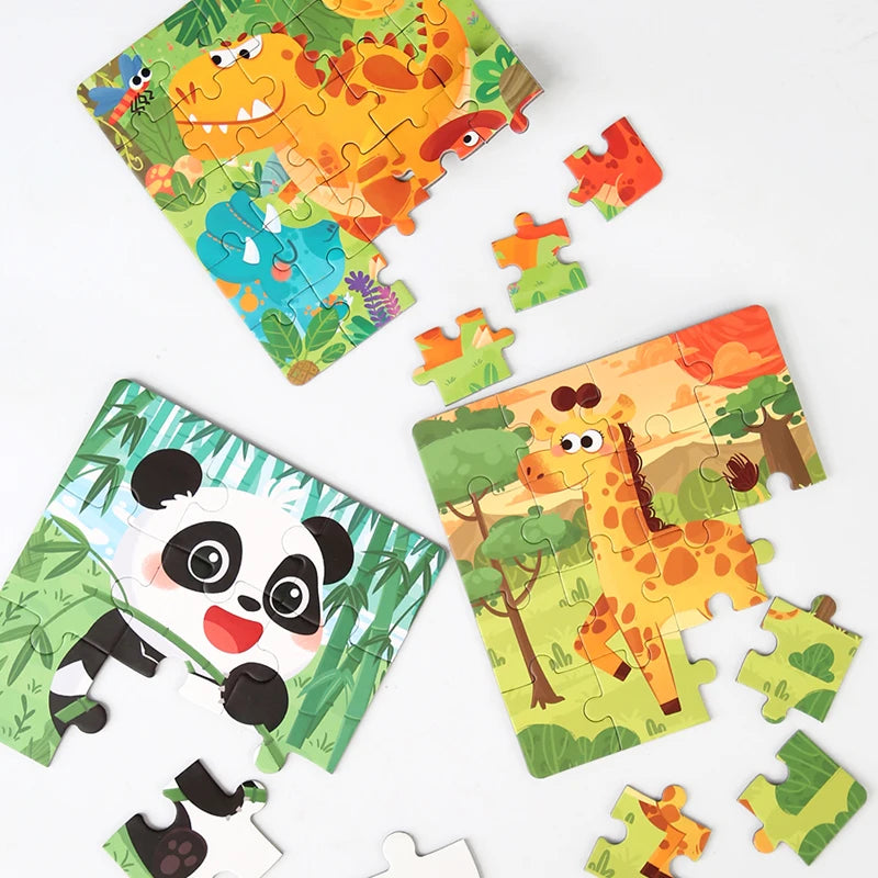 Magnetic Puzzle Book for Kids – Educational Animal Friends for On-the-Go, Boosts Fine Motor Skills 4