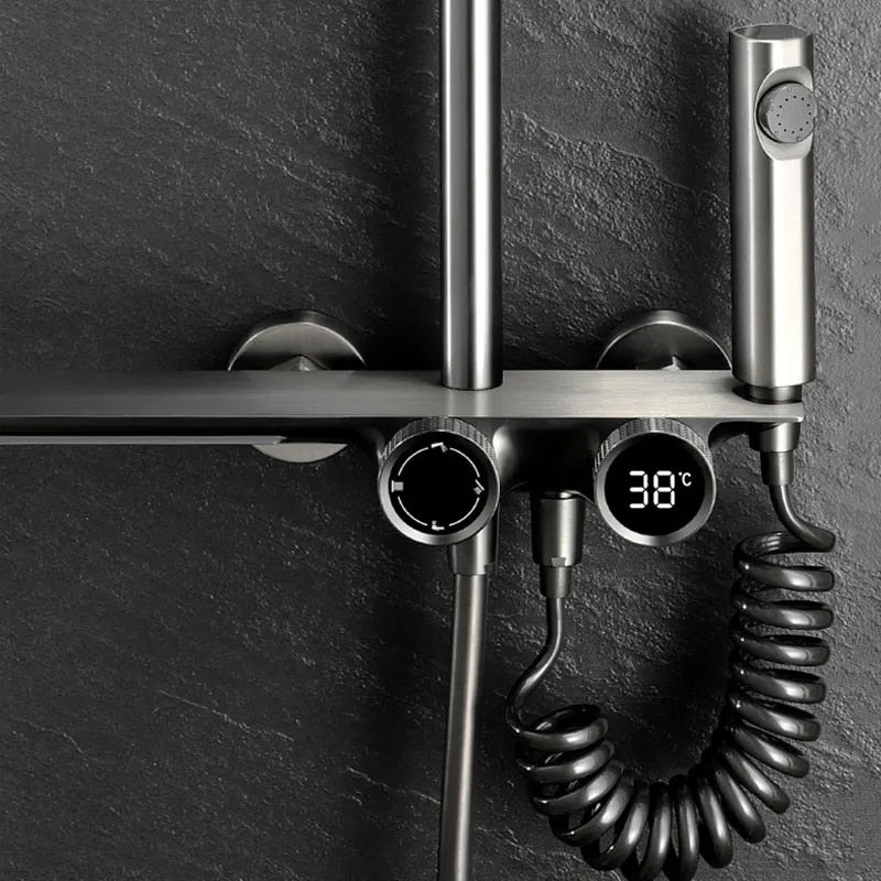 Luxury Wall Mount Bath Shower System