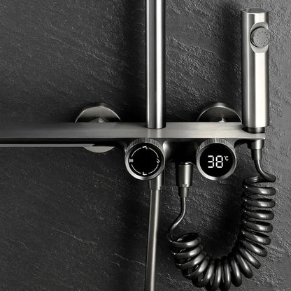 Luxury Wall Mount Bath Shower System