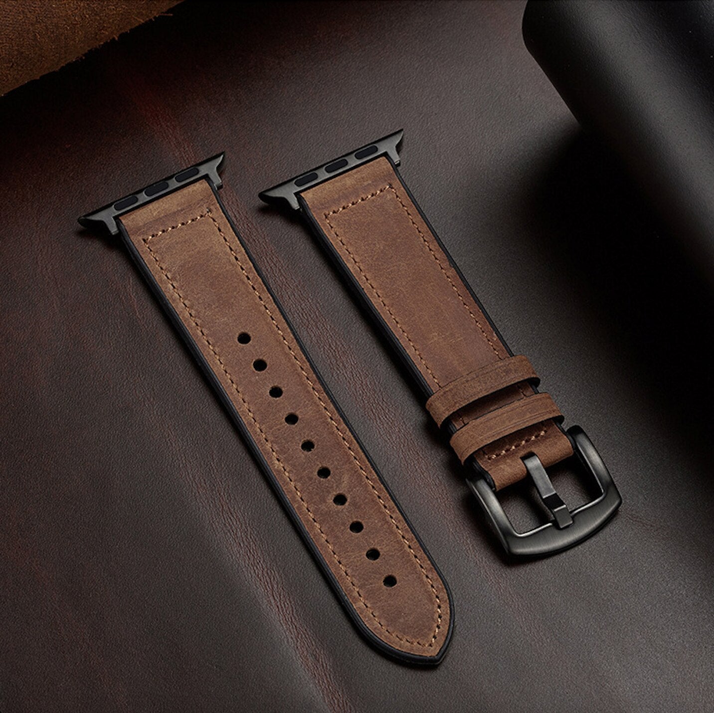 Premium Genuine Leather Smartwatch Strap