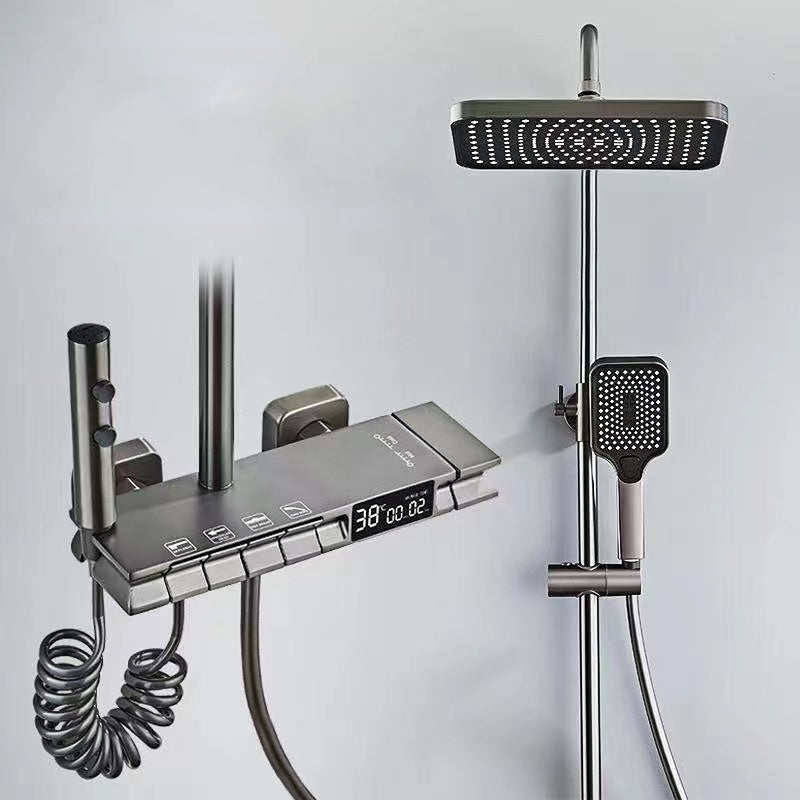 Advanced Shower System with LED Digital Screen - Lusomart