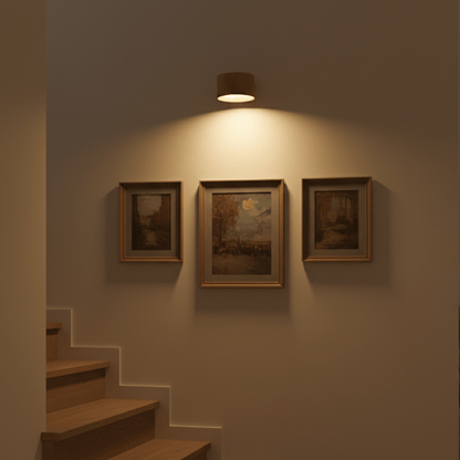 Smart LED Wall Lamp with Remote Control and Dimmer