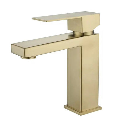 Contemporary Single Handle Bathroom Sink Faucet