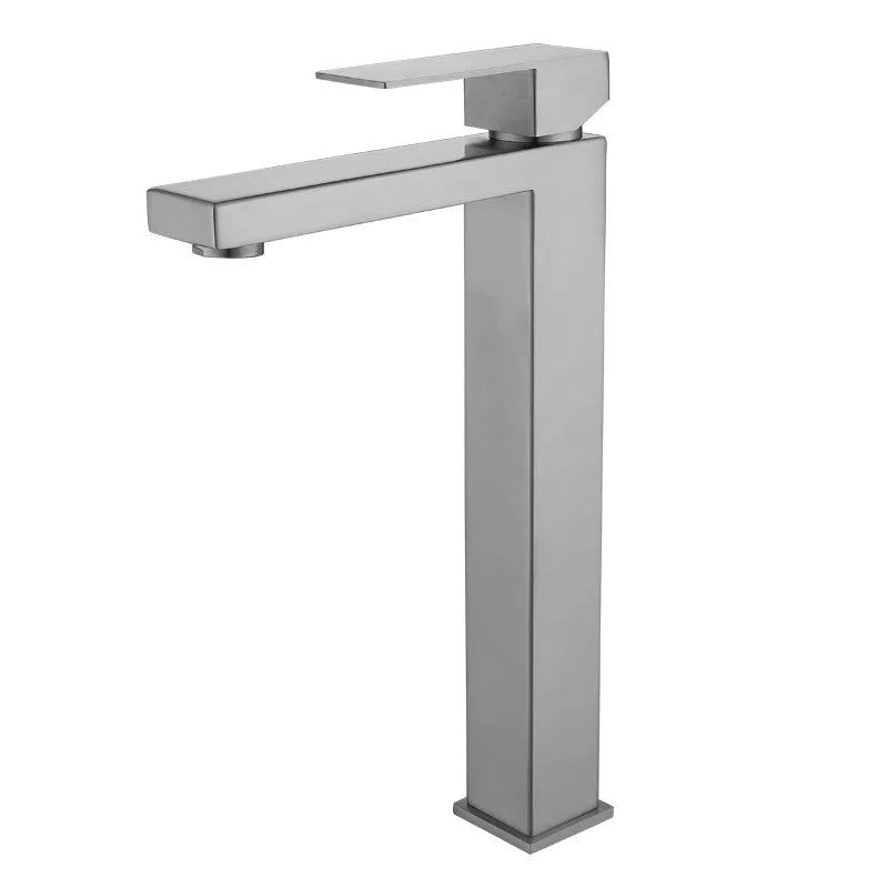 Contemporary Single Handle Bathroom Sink Faucet