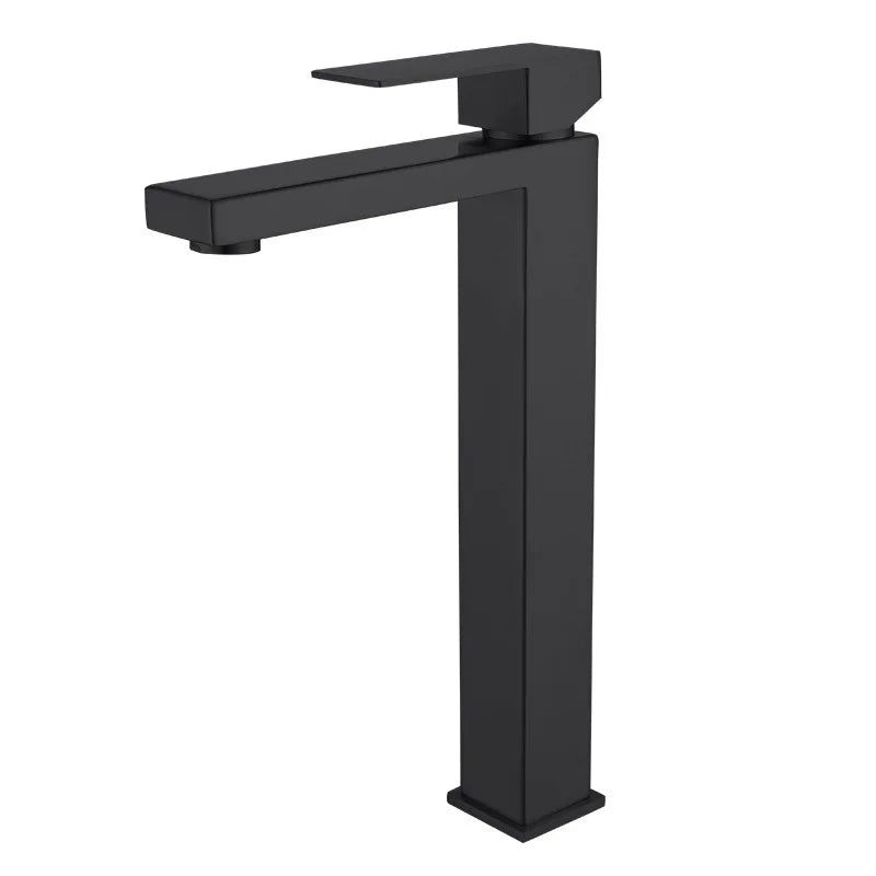 Contemporary Single Handle Bathroom Sink Faucet
