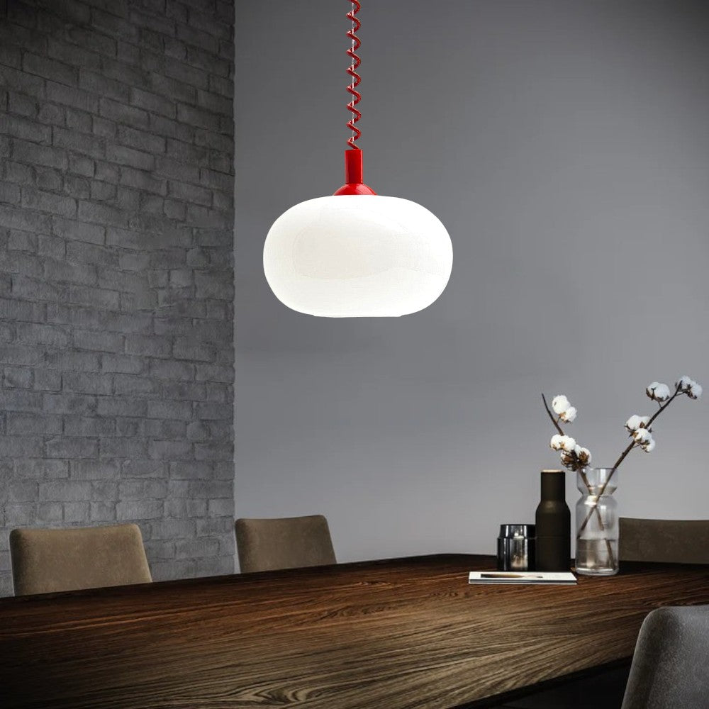 Vibrant Spring Hanging Metal Lamp