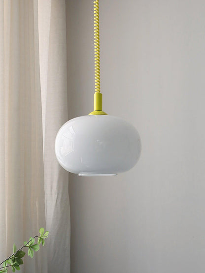 Vibrant Spring Hanging Metal Lamp