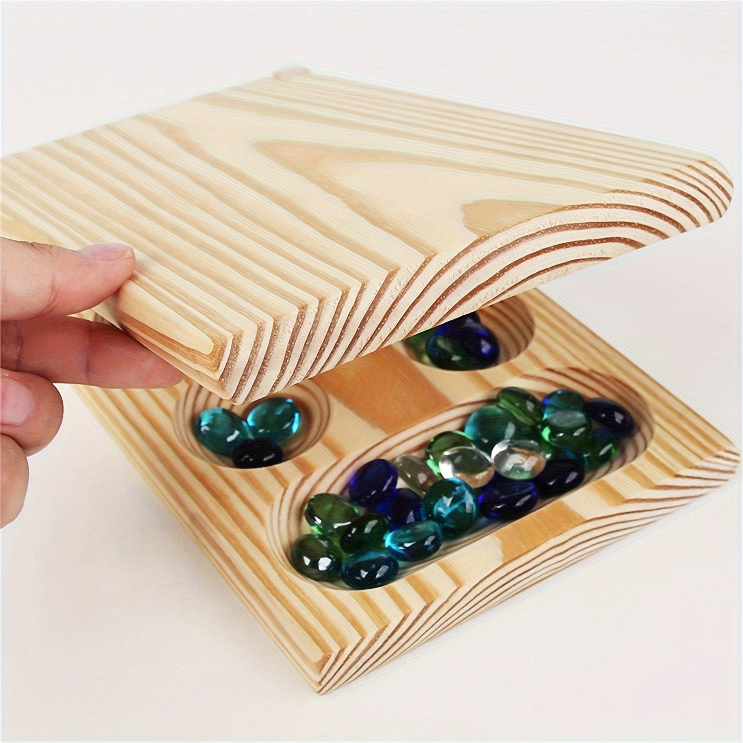 Mancala Deluxe Board Game - BrainStones 2