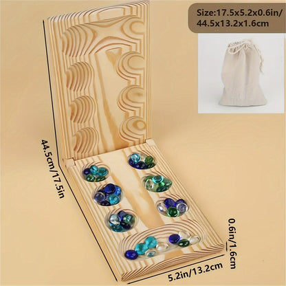 Mancala Deluxe Board Game - BrainStones 6