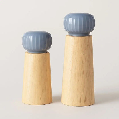 Classic Wooden Spice Grinder Mill - Lusomart