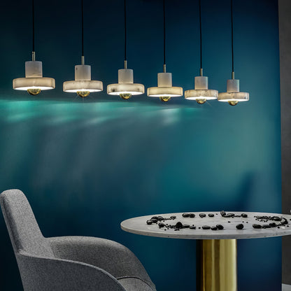 Luxury White LED Hanging Light