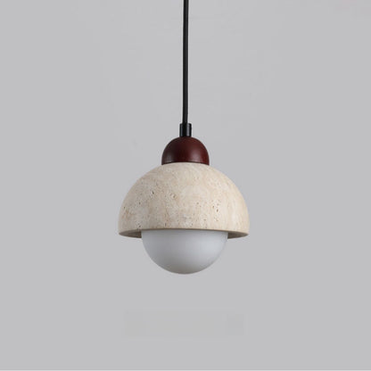 Natural Stone Dome Pendant Lighting