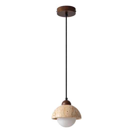 Natural Stone Dome Pendant Lighting - Lusomart